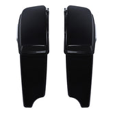 HR3 VIVID BLACK CVO Stretched Saddlebags For 14-23 Harley Touring